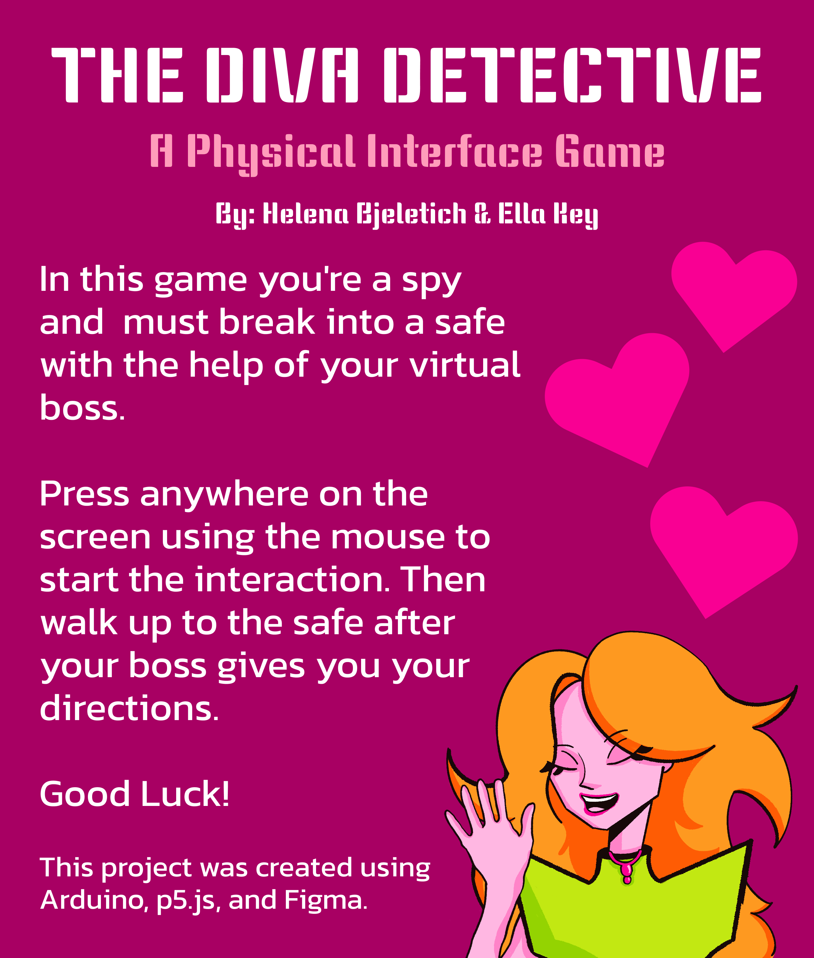 Diva Detective Poster