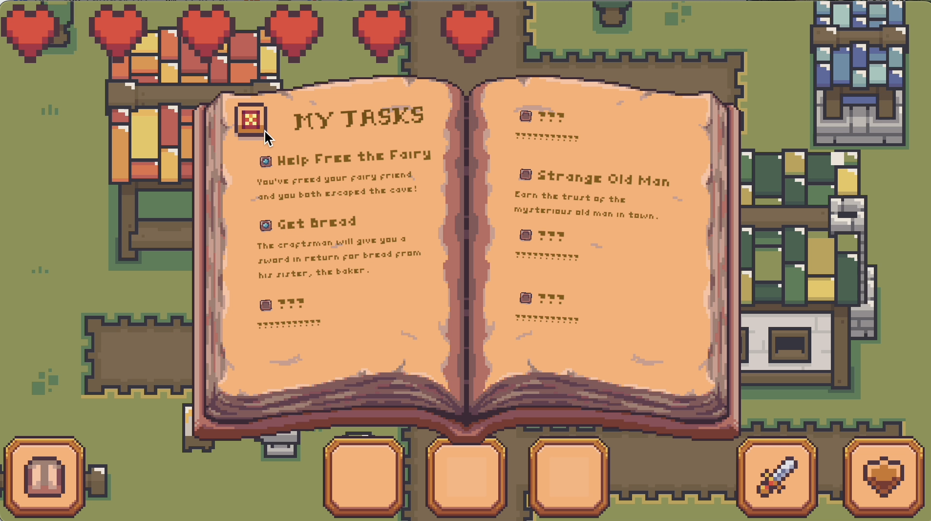 Quest Log Screenshot