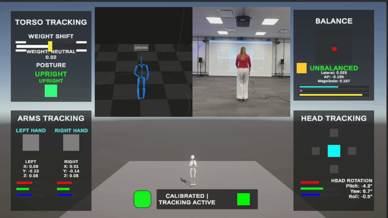 Complex motion tracking in action