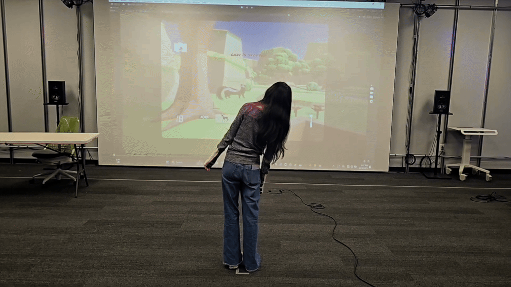 Toolkit used for the game Candid Critters. Image model: Sophia F., image taken by: Jasmine R.