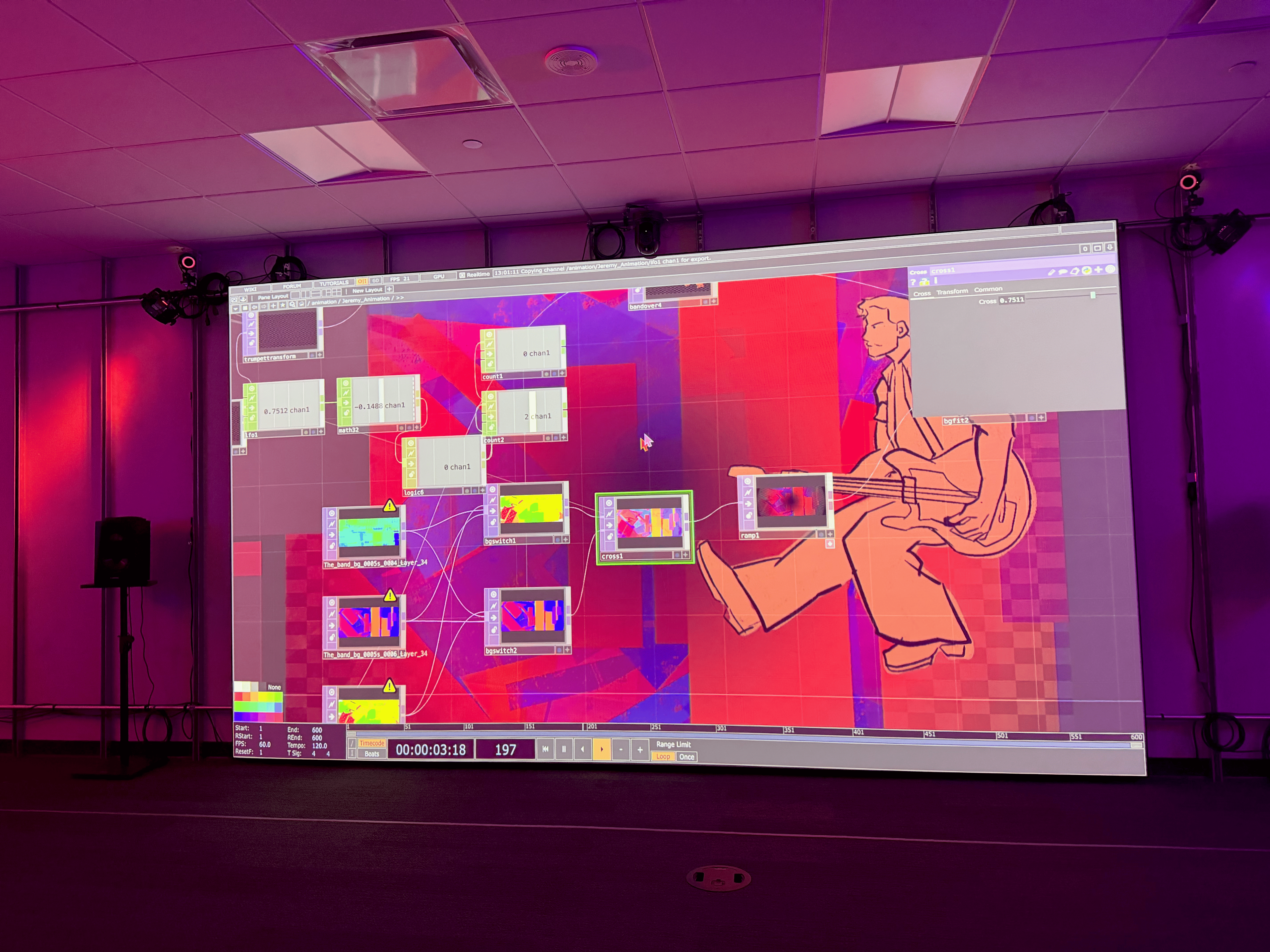 TouchDesigner progress