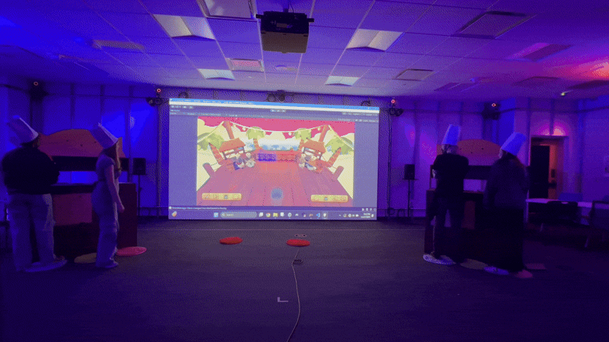 Timelapse of player movement patterns