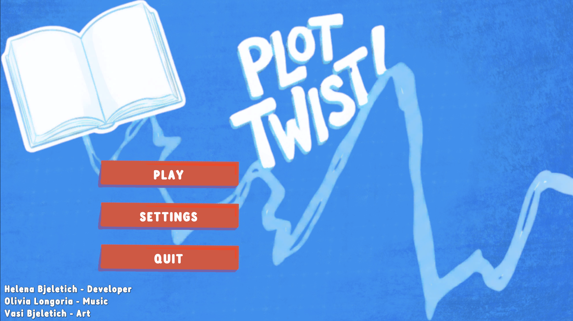 The final title screen in-engine